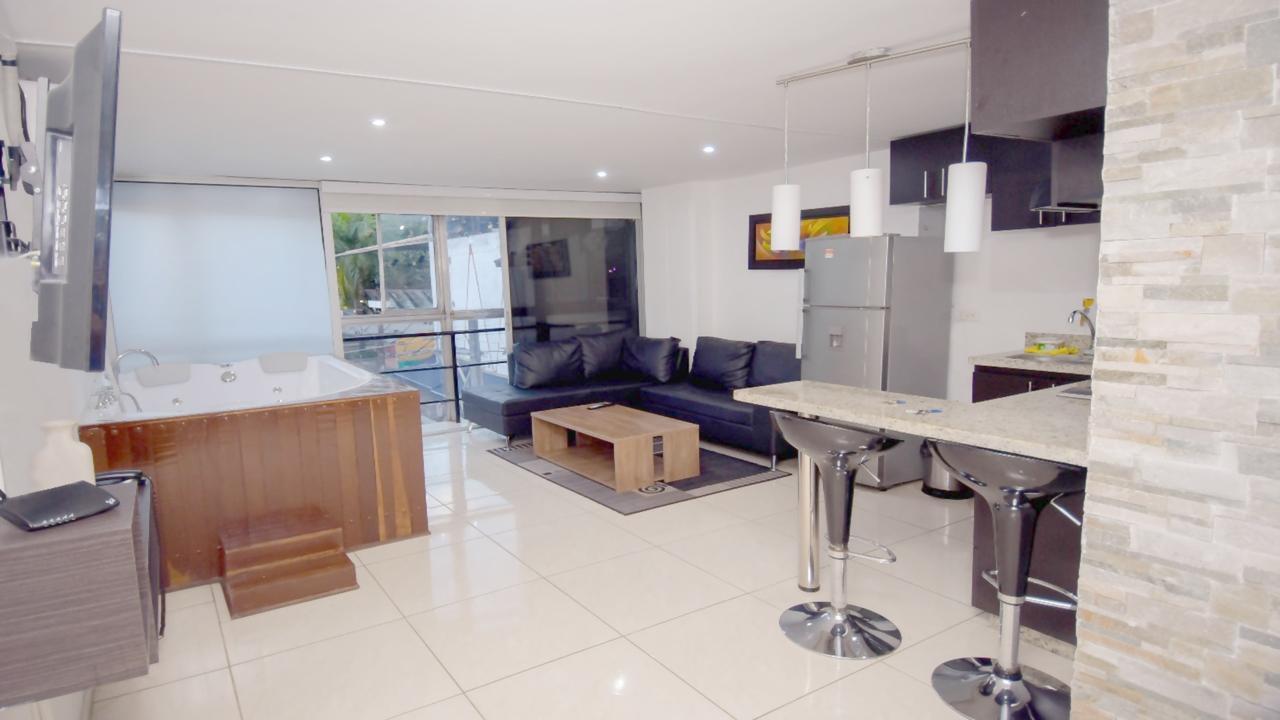Apartamento Lleras Ac Hot Tub Medellín Eksteriør billede