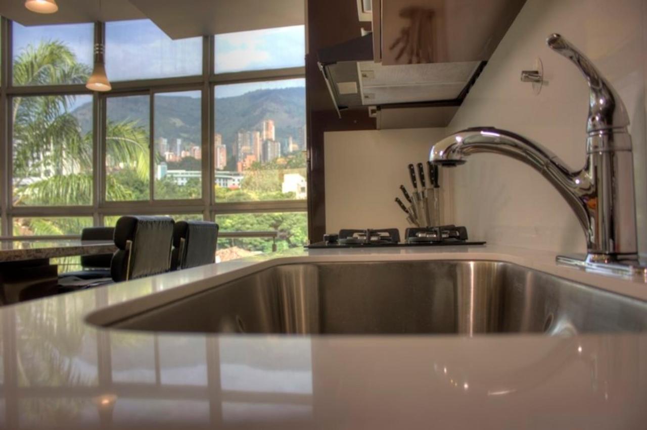 Apartamento Lleras Ac Hot Tub Medellín Eksteriør billede